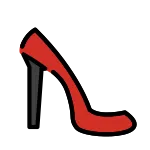 High Heeled Shoe SVG Icon